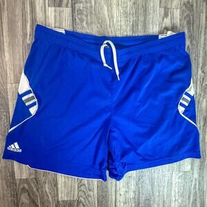 Adidas ClimaCool Blue Athletic Shorts Men’s M Medium Drawstring Mesh Pockets